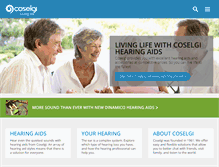 Tablet Screenshot of coselgi.com